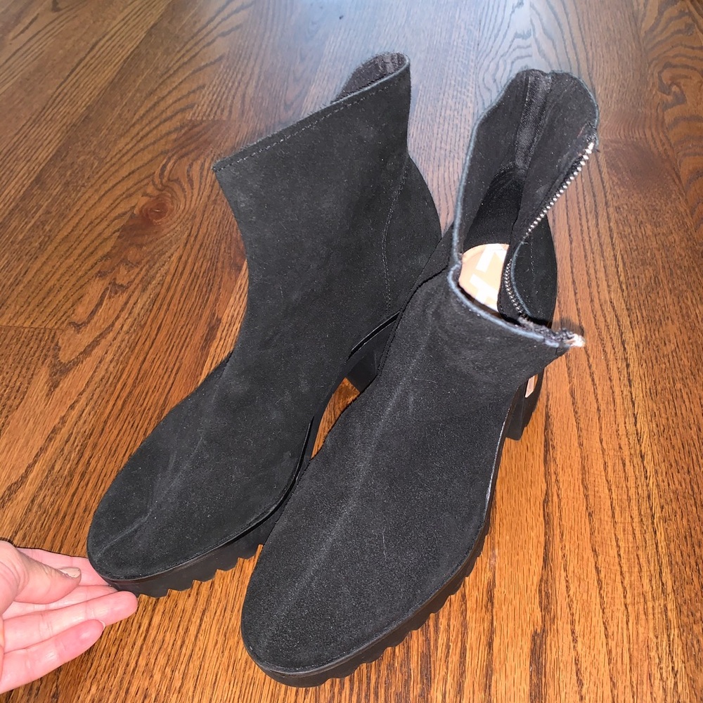 Zara heeled booties